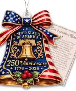 Christmas Ornament 2026 USA Anniversary Decoration Gift